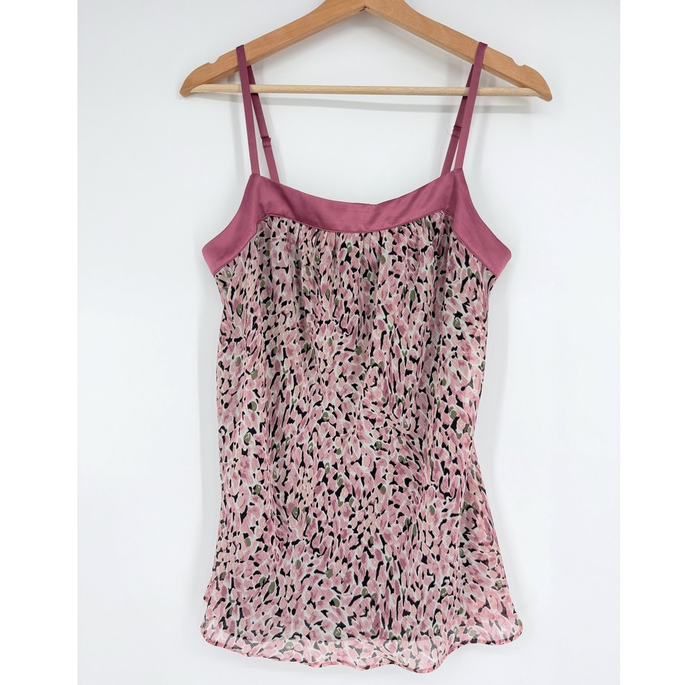 Mixit Y2K Spaghetti Strap Camisole Cami Top Flowy Sz S